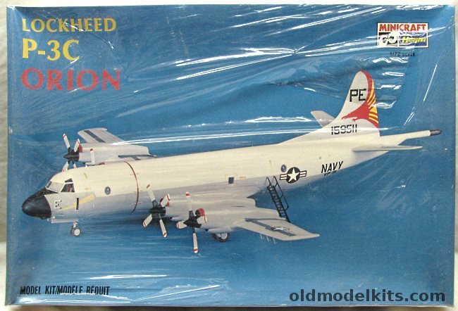 Hasegawa 1/72 Lockheed P-3C / CP-140 Orion - RCAF (Canadian) or US Navy VP-19, 1147 plastic model kit